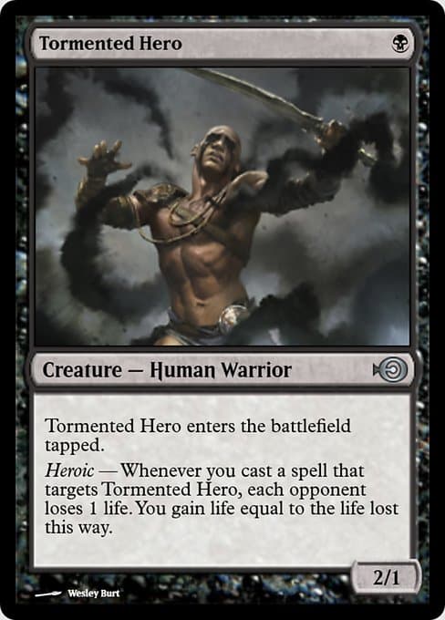 Tormented Hero from Magic Online Promos (Uncommon)