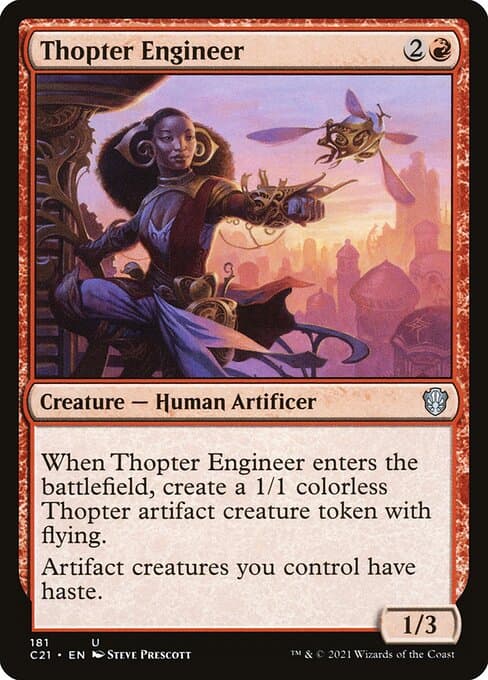 Thopter Engineer from Commander 2021 (Uncommon)