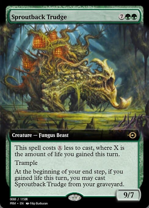 Sproutback Trudge from Magic Online Promos (Rare)
