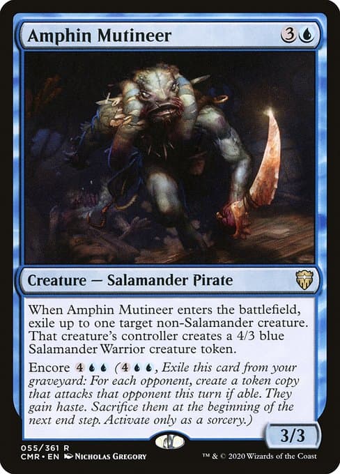 Amphin Mutineer from Commander Legends (Rare)