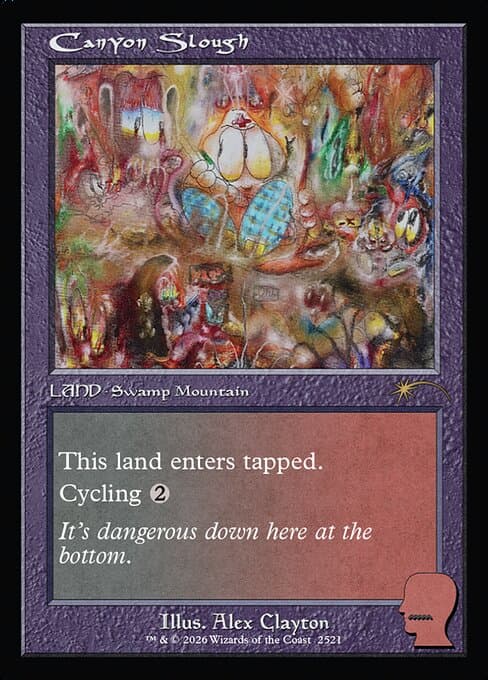 Canyon Slough from Secret Lair Drop (Rare)