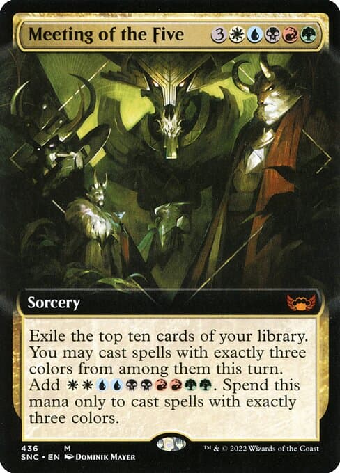 Meeting of the Five from Streets of New Capenna (Mythic)