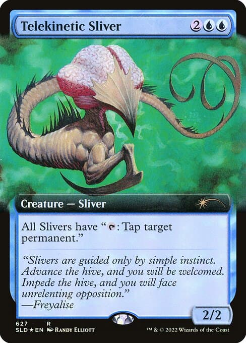 Telekinetic Sliver from Secret Lair Drop (Rare)