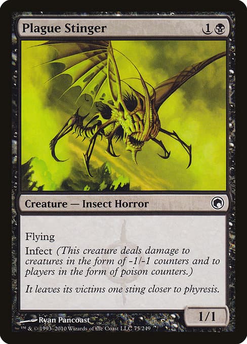 Plague Stinger from Scars of Mirrodin (Common)