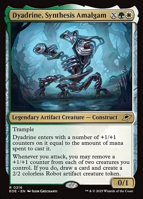 Dyadrine, Synthesis Amalgam (Rare)