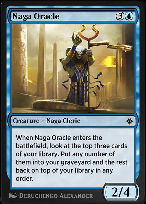 Naga Oracle from Amonkhet Remastered (Common)