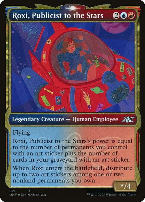 Roxi, Publicist to the Stars from Unfinity (Uncommon)
