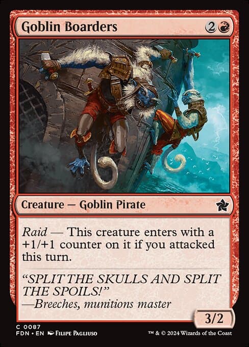 Goblin Boarders from Foundations (Common)
