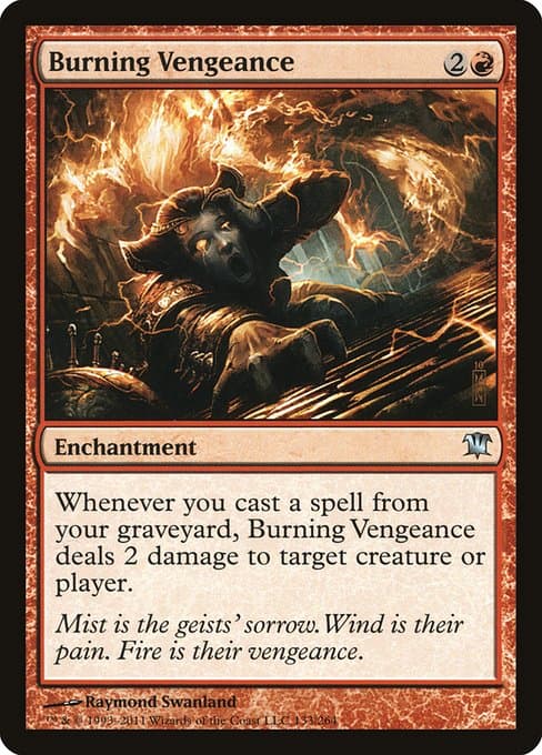 Burning Vengeance from Innistrad (Uncommon)