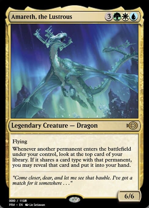 Amareth, the Lustrous from Magic Online Promos (Rare)