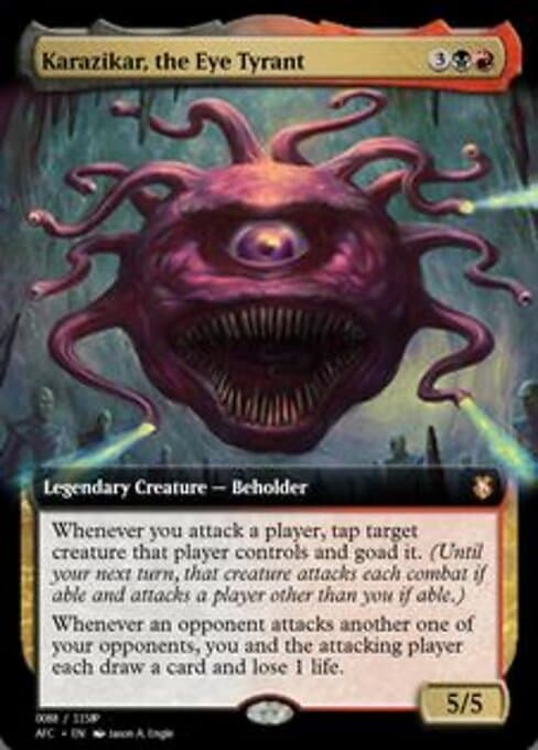 Karazikar, the Eye Tyrant from Magic Online Promos (Rare)
