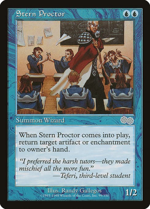 Stern Proctor from Urza's Saga (Uncommon)
