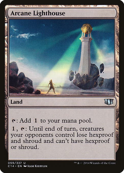 Arcane Lighthouse from Commander 2014 (Uncommon)