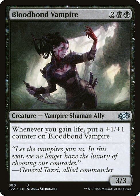 Bloodbond Vampire from Jumpstart 2022 (Uncommon)