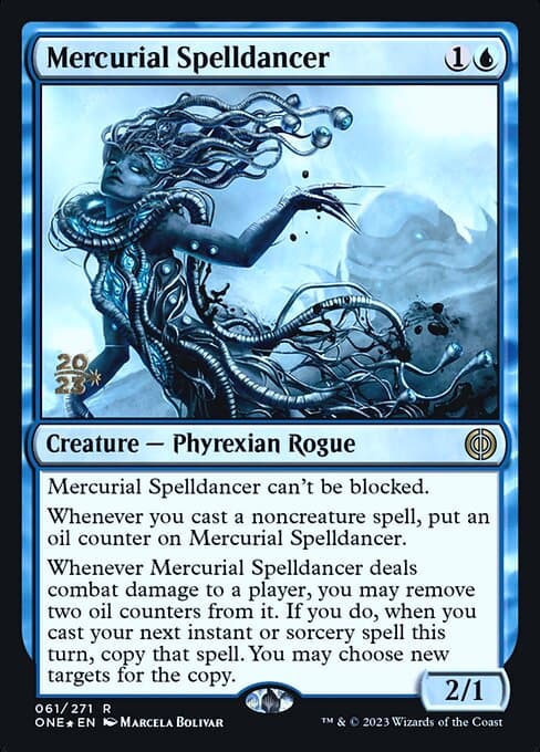 Mercurial Spelldancer from Phyrexia: All Will Be One Promos (Rare)