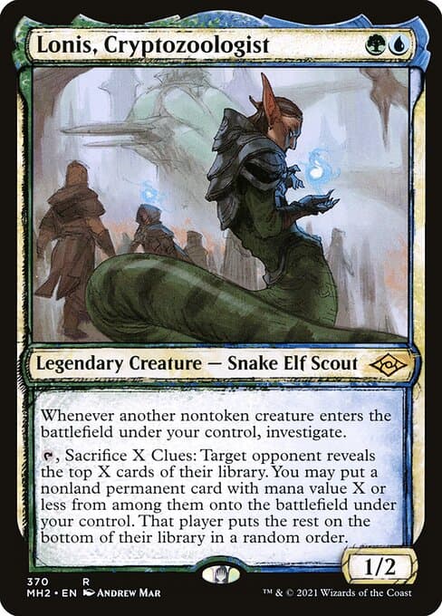 Lonis, Cryptozoologist from Modern Horizons 2 (Rare)