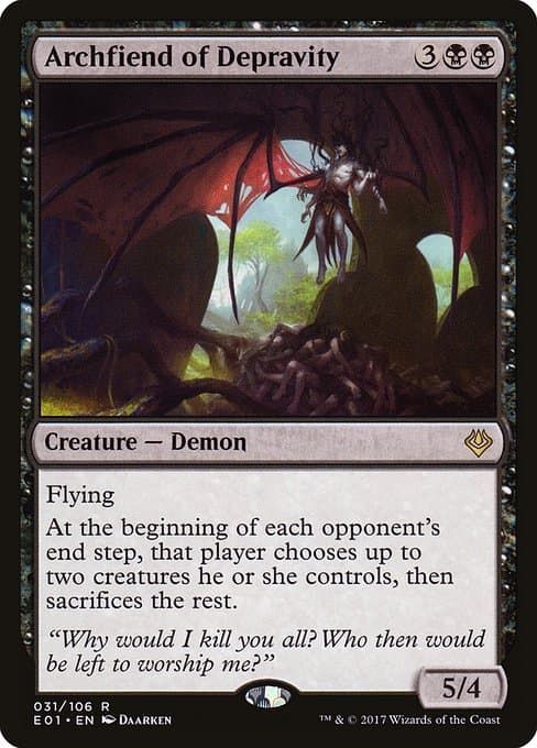 Archfiend of Depravity from Archenemy: Nicol Bolas (Rare)