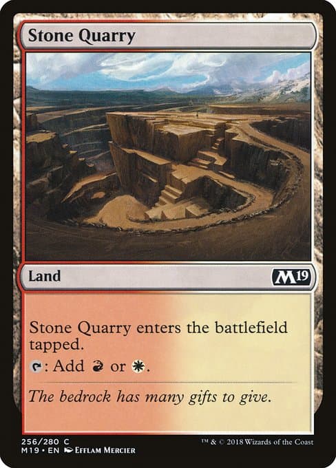 Stone Quarry from Core Set 2019 (Common)