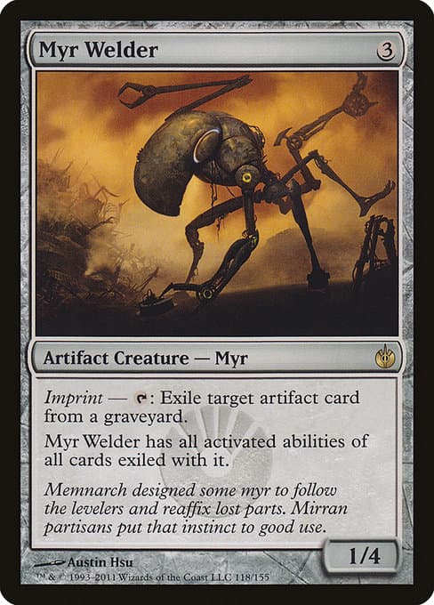 Myr Welder from Mirrodin Besieged (Rare)