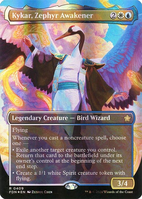 Kykar, Zephyr Awakener from Foundations (Rare)