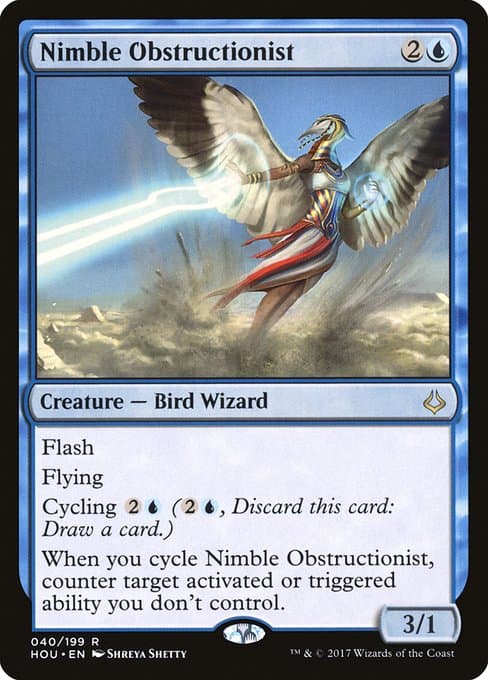 Nimble Obstructionist from Hour of Devastation (Rare)