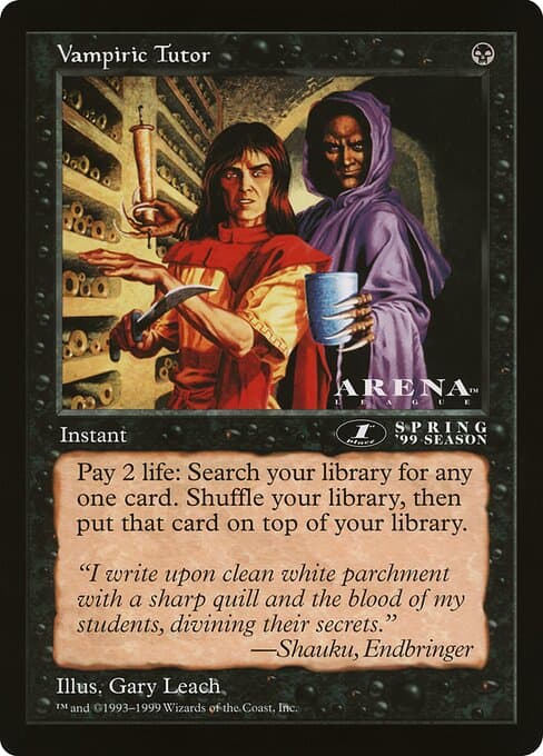 Vampiric Tutor (Rare)