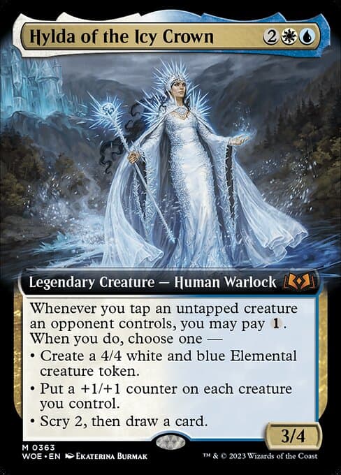 Hylda of the Icy Crown from Wilds of Eldraine (Mythic)