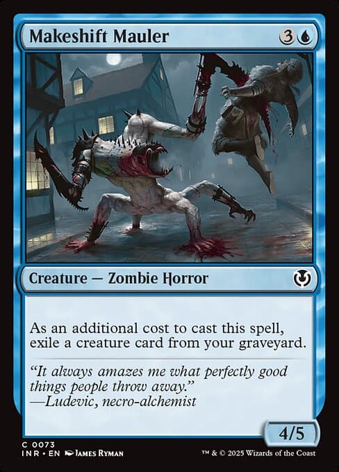Makeshift Mauler from Innistrad Remastered (Common)