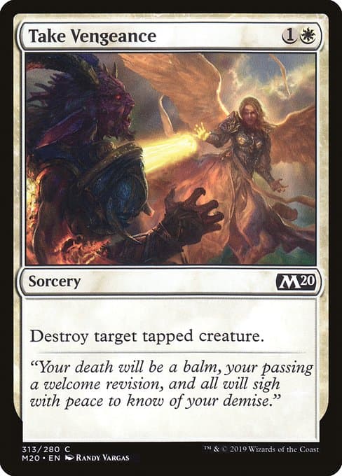 Take Vengeance from Core Set 2020 (Common)
