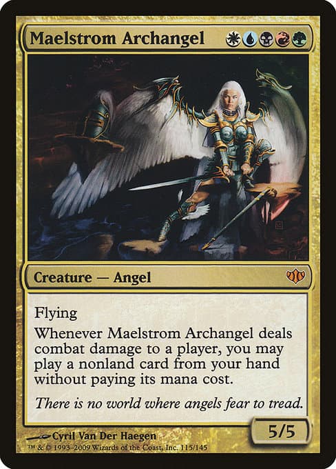 Maelstrom Archangel from Conflux (Mythic)