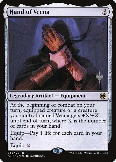 Hand of Vecna from Adventures in the Forgotten Realms Promos (Rare)