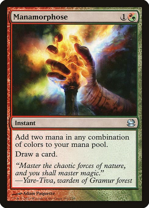 Manamorphose from Modern Masters (Uncommon)