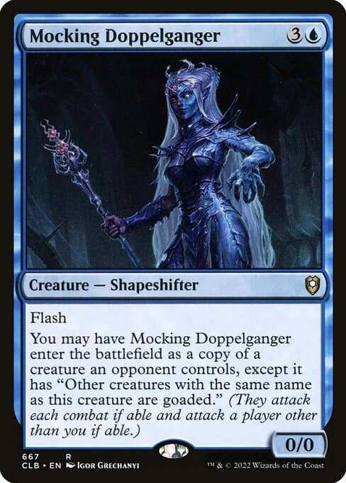 Mocking Doppelganger from Commander Legends: Battle for Baldur's Gate (Rare)