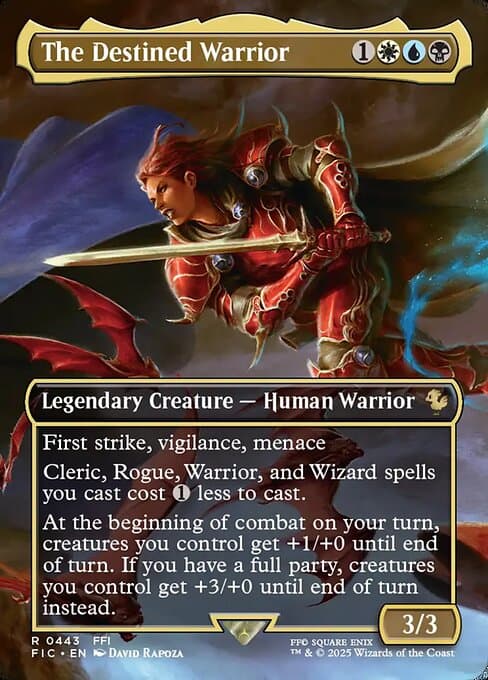 The Destined Warrior (Rare)