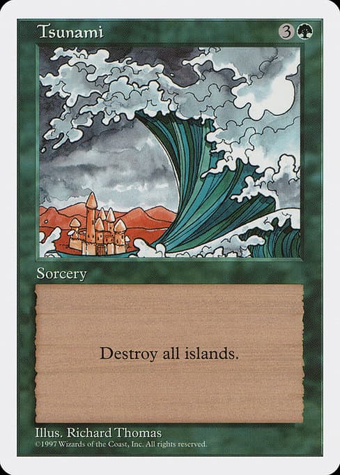 Tsunami from Fifth Edition (Uncommon)