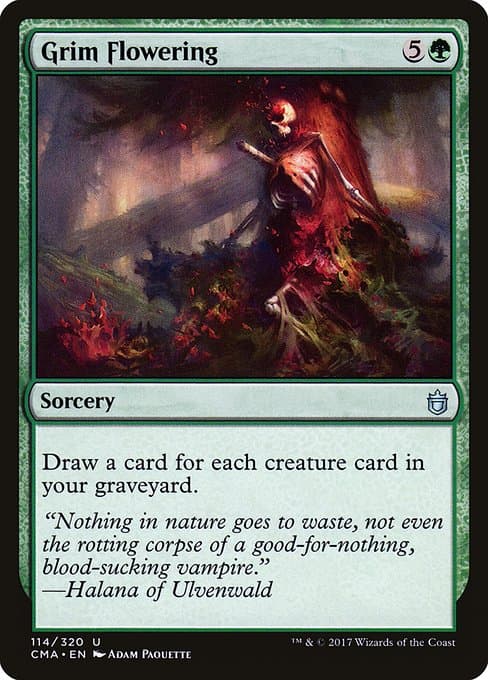 Grim Flowering from Commander Anthology (Uncommon)