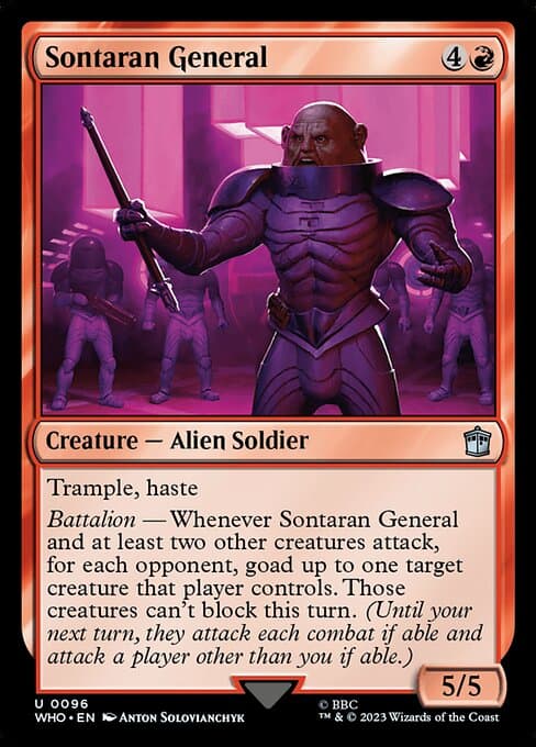 Sontaran General (Uncommon)