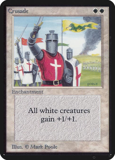 Crusade from Limited Edition Alpha (Rare)