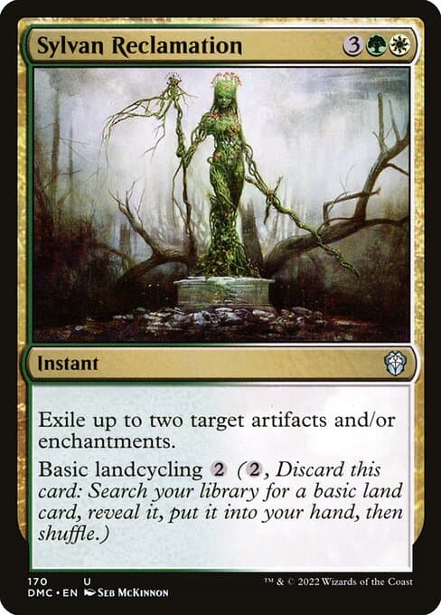 Sylvan Reclamation from Dominaria United Commander (Uncommon)