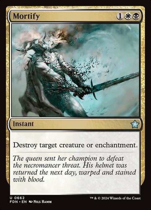 Mortify from Foundations (Uncommon)
