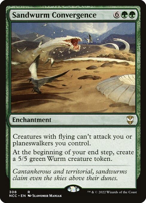 Sandwurm Convergence from New Capenna Commander (Rare)