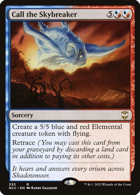 Call the Skybreaker from New Capenna Commander (Rare)