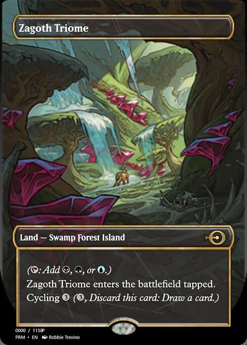 Zagoth Triome from Magic Online Promos (Rare)