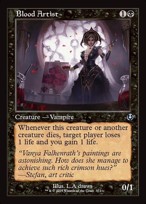 Blood Artist from Innistrad Remastered (Uncommon)