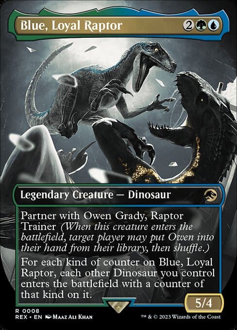 Blue, Loyal Raptor (Rare)