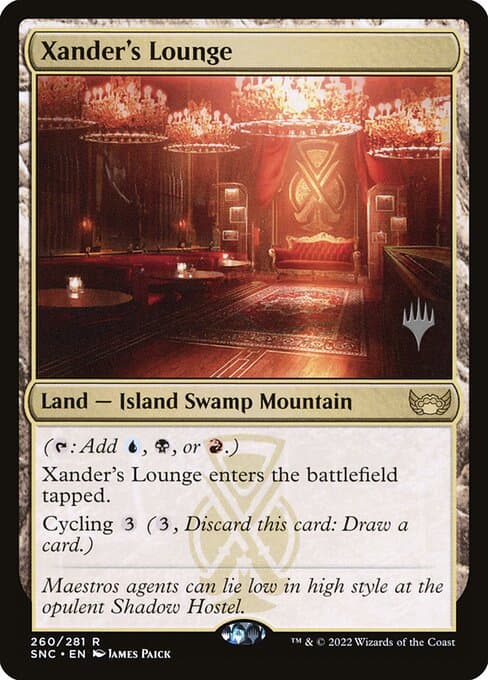 Xander's Lounge from Streets of New Capenna Promos (Rare)