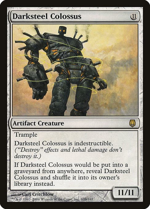 Darksteel Colossus from Darksteel (Rare)