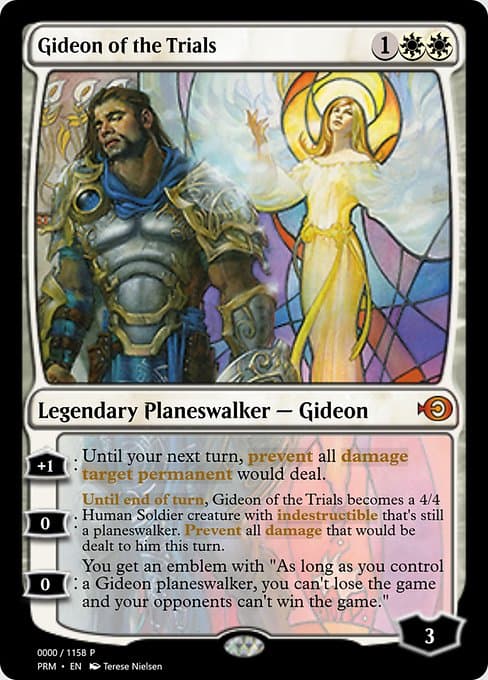 Gideon of the Trials from Magic Online Promos (Mythic)
