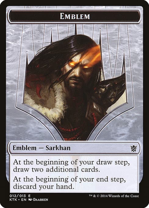 Sarkhan, the Dragonspeaker Emblem from Khans of Tarkir Tokens (Common)
