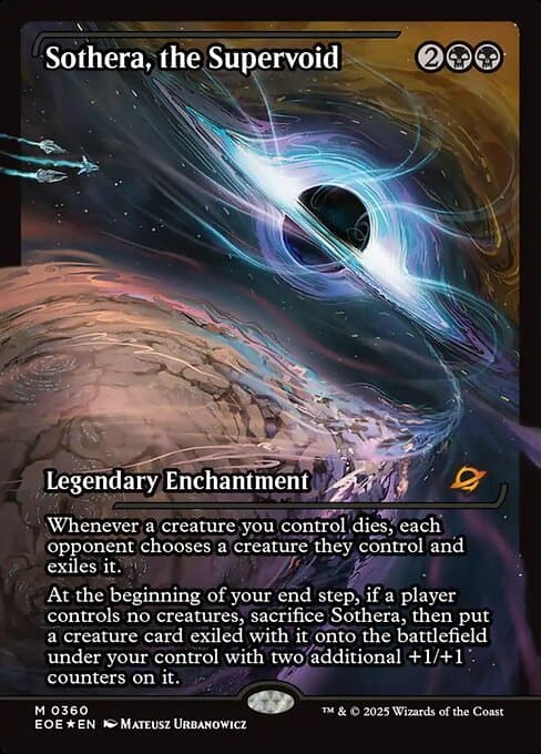 Sothera, the Supervoid from Edge of Eternities (Mythic)